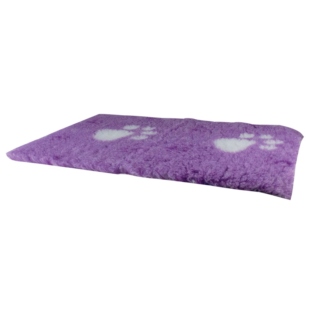 TAPIS VET DECO PRO VIOLET PATTES 0,5X0,75M - 1225GR/M2/ H POILS 25MM
