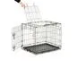 DOG COTTAGE 76 CM NOIR CAGE PLIABLE 76x49x55 cm