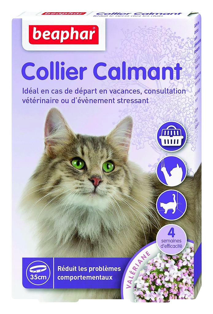 COLLIER CALMANT POUR CHAT BASE VALERIANE