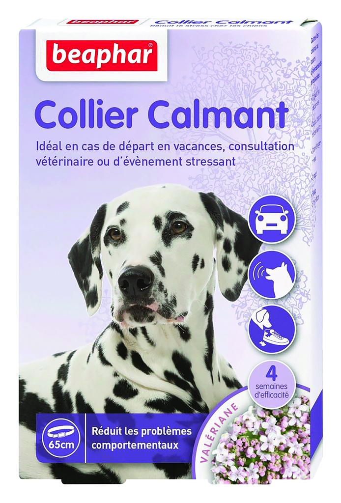 COLLIER CALMANT POUR CHIEN BASE VALERIANE