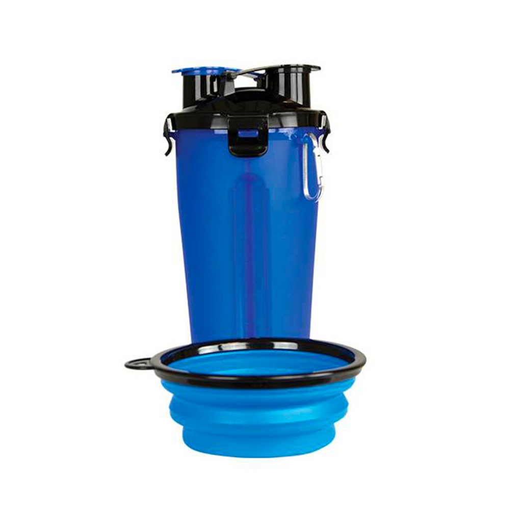 GOURDE DE PROMENADE DOOGY DUO 700ML + GAMELLE 350ML REMP.E0475