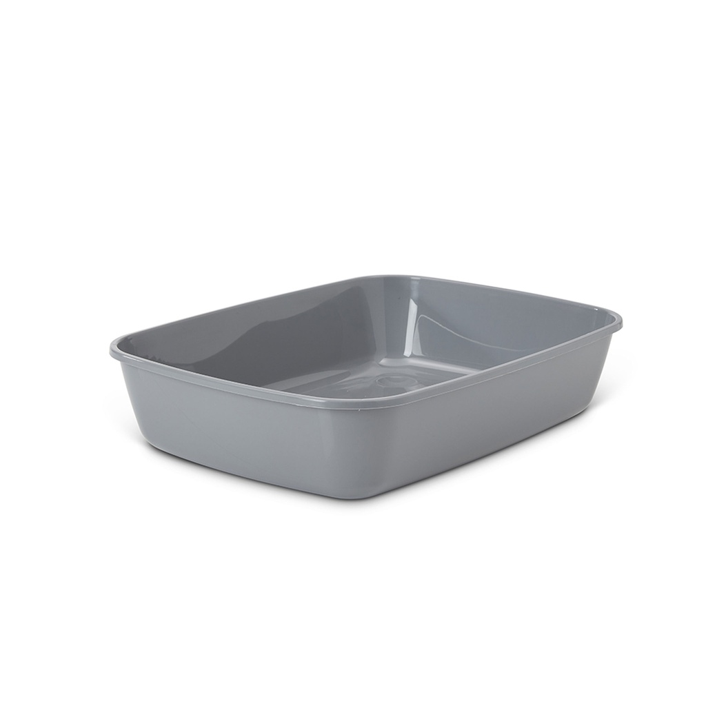 BAC A LITIERE IRIZ 42 CM - GRIS FROID 42*30,5*10CM