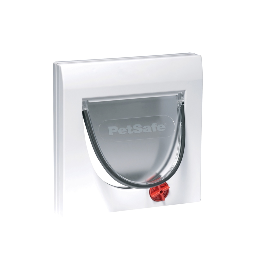 CHATIERE N °919 BLANCHE PORTE TRANSPARENTE + TUNNEL