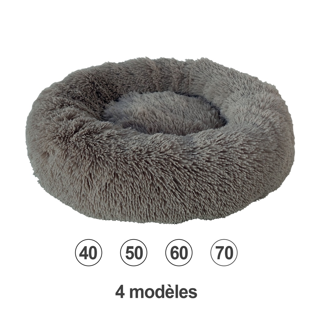 CORBEILLE CALMING TAUPE 40CM H13CM