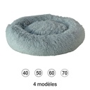 CORBEILLE CALMING GRIS PERLE 40CM H13CM