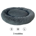 CORBEILLE SWEET DREAM GRISE 51*51*12CM