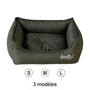SOFA VERT FONCE NATURE 44*34*15CM