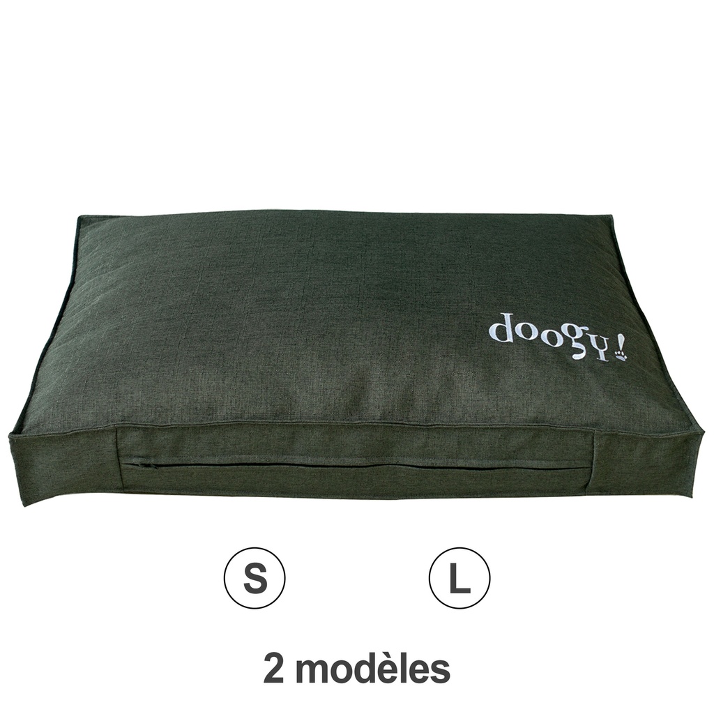 MATELAS VERT FONCE NATURE 86*63*20CM