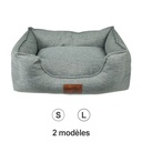 SOFA NAYA EN TEFLON GRIS 50X40X18 CM