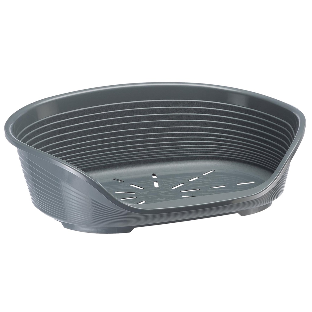 CORBEILLE SIESTADELUXE 2 GRISE 49*36*17,5cm