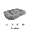 COUSSIN OVALE CHAT-CHIEN ''OVALY'' GRIS : L 60cm x l 38cm* (dont taxe EMOB 0.10)