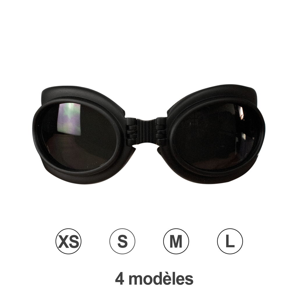 LUNETTES SOLAIRES DOOGY NOIRES T XS 28-35CM