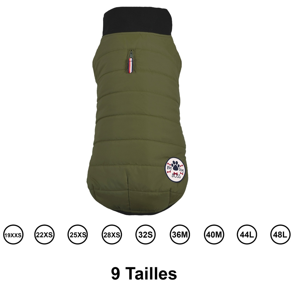 MANTEAU COSTAUD KAKI 44L