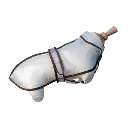 IMPER TRANSPARENT 68 CM MARRON