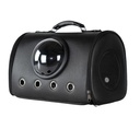 SAC EN BANDOULIERE COSMONAUTE NOIR 44X25X28CM