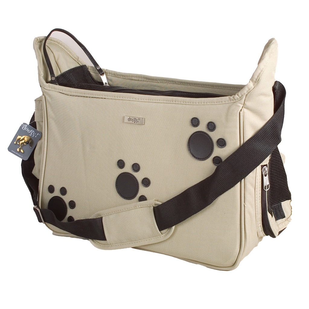 SAC TRANSPORT SOUPLE PATTES BEIGE 38 x 21 x 33 cm Dimensions 42 x 21 x 25 cm