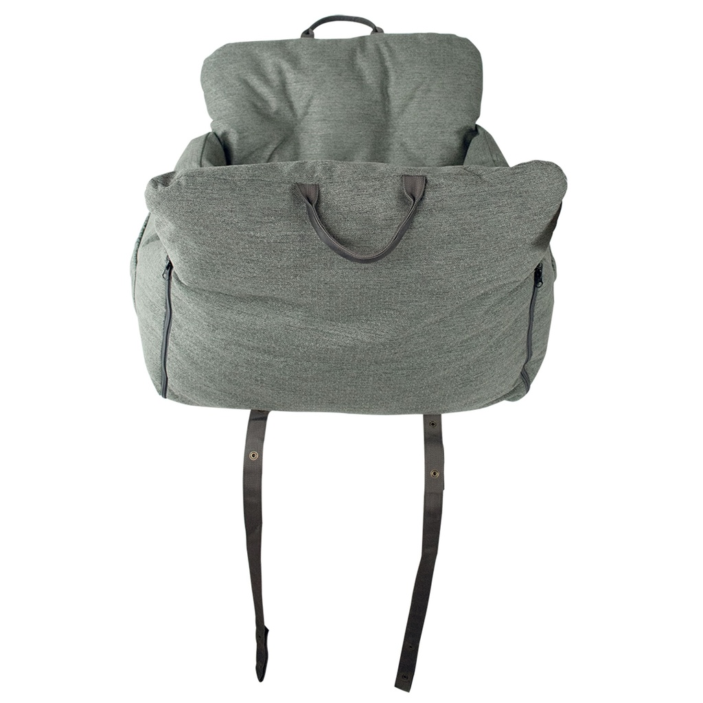 FAUTEUIL VOITURE NAYA EN TEFLON GRIS 60X50X43 CM