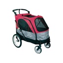 POUSSETTE SAFARI ROUGE CHIENS MOINS 55KG