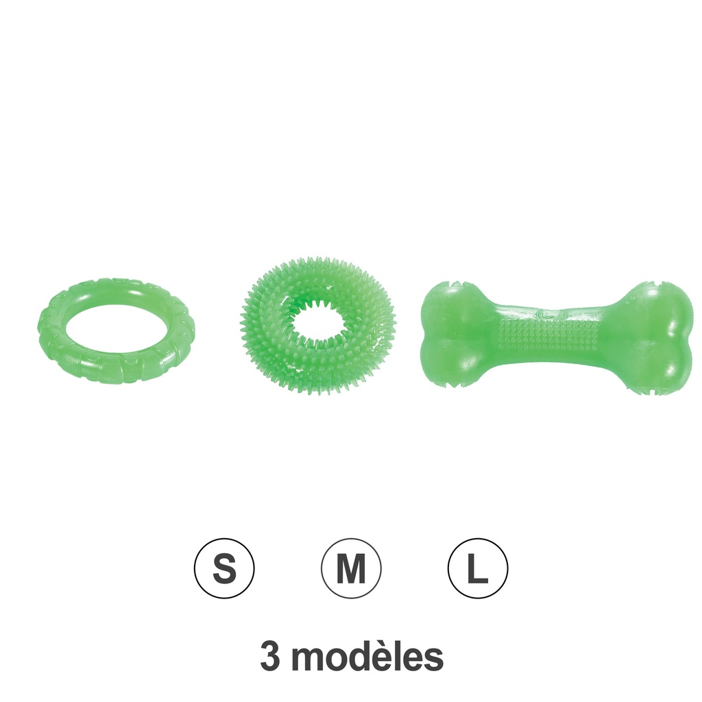 JOUET PHOSPHORESCENT-ANNEAUX DIAM 5,9CM