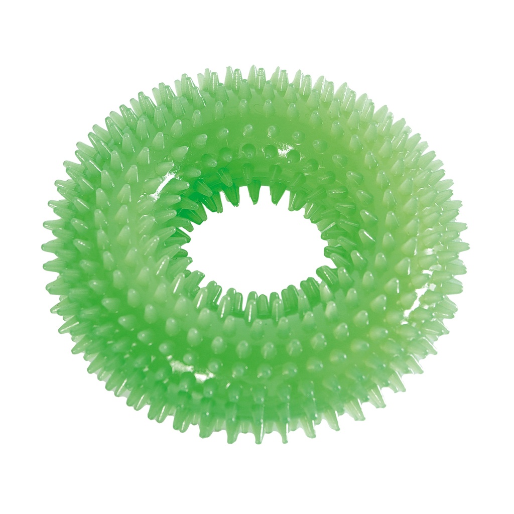 JOUET PHOSPHORESCENT- ANNEAUX A PICOTS DIAM 12,5CM