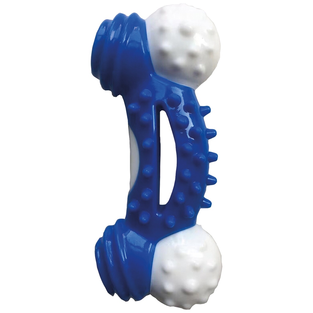 OS BICOLOR BLEU ET BLANC 12CM