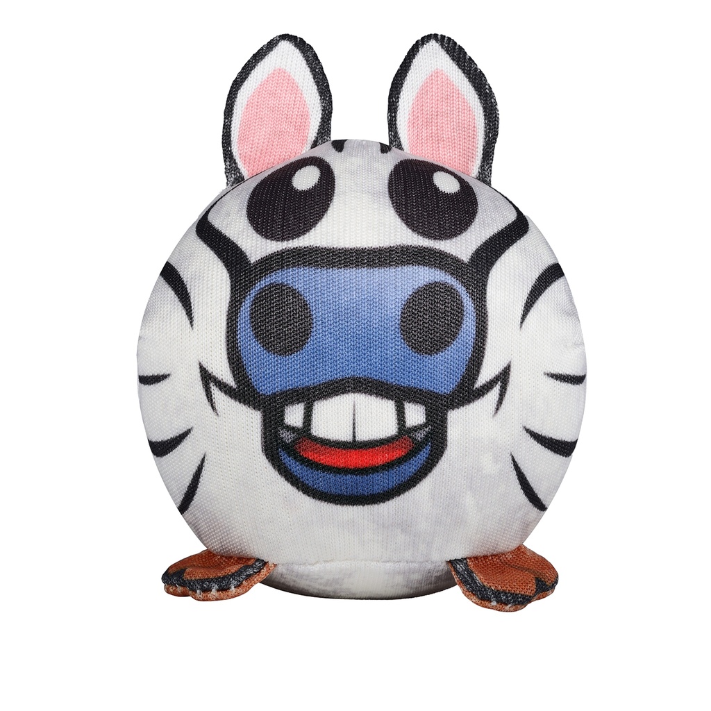 BALLE DURABLE ZEBRE DIAM 10CM