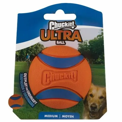 BALLE CHUCK IT ULTRA MED 6,5 CM