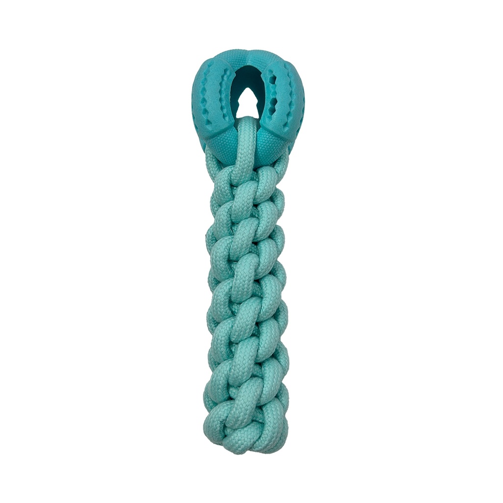 JOUET CORDE ET TPR ROPE BALL 28CM
