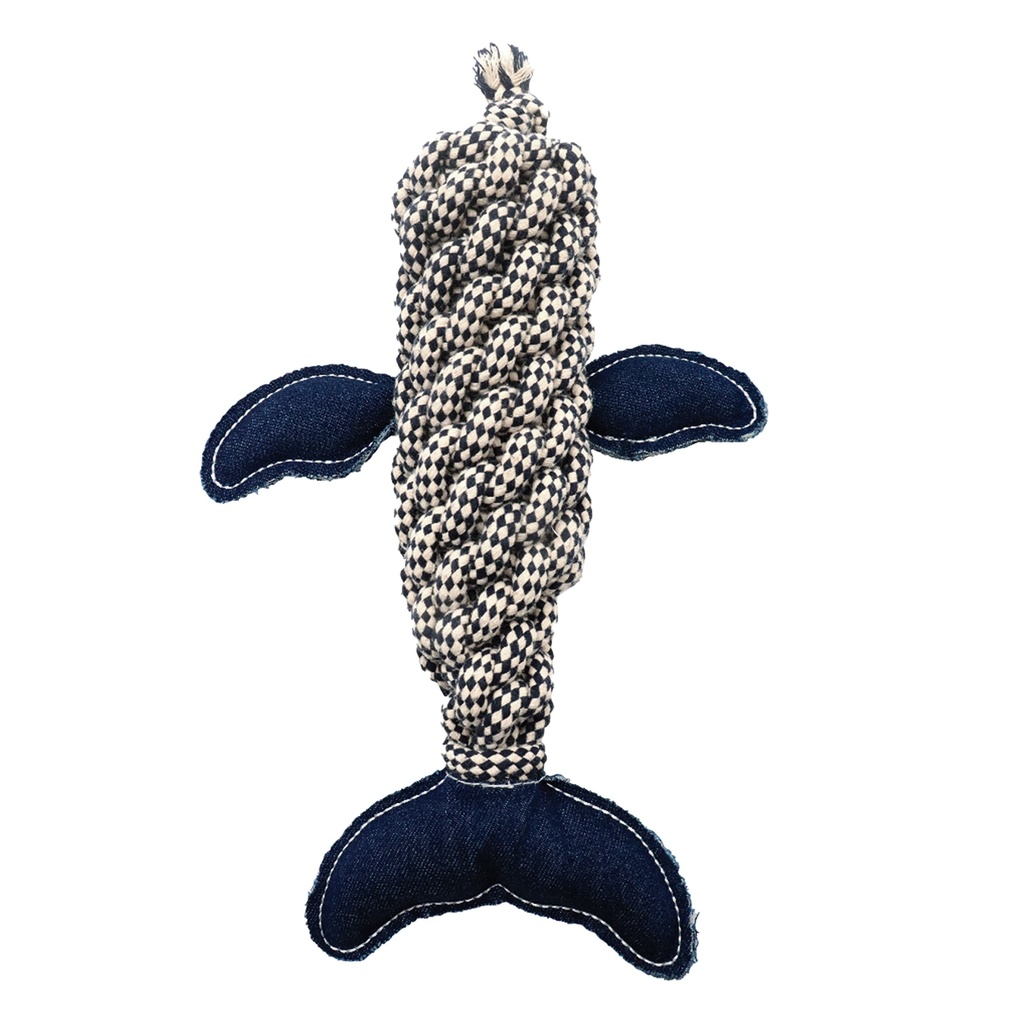 JEU CHIEN KNOT WHALE 30,5 CM