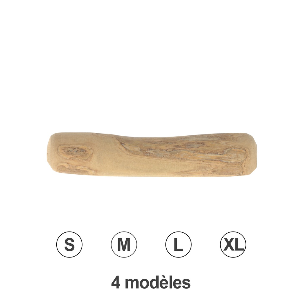 BOIS DE CAFEIER A MACHER 12 A 15CM TAILLE S