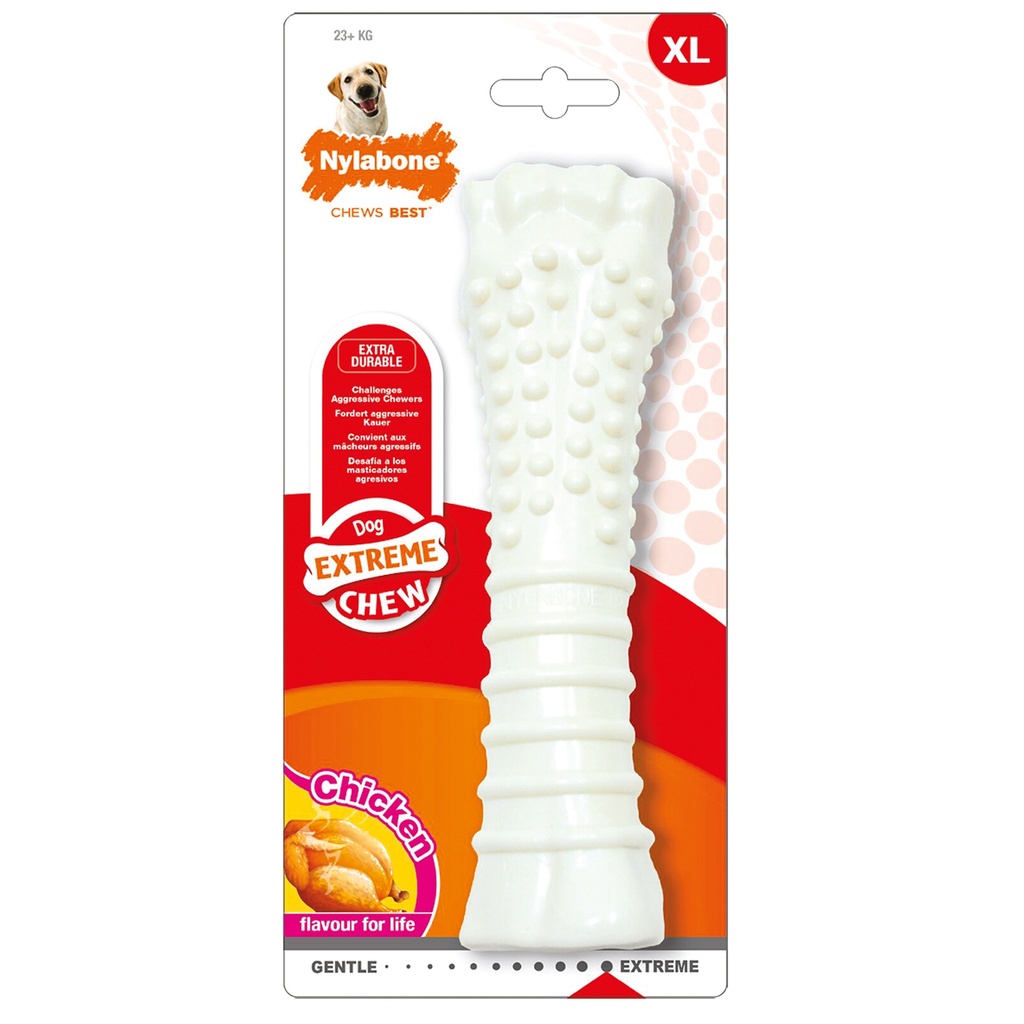 NYLABONE XTRM CHEW XL : POULET 19,5CM