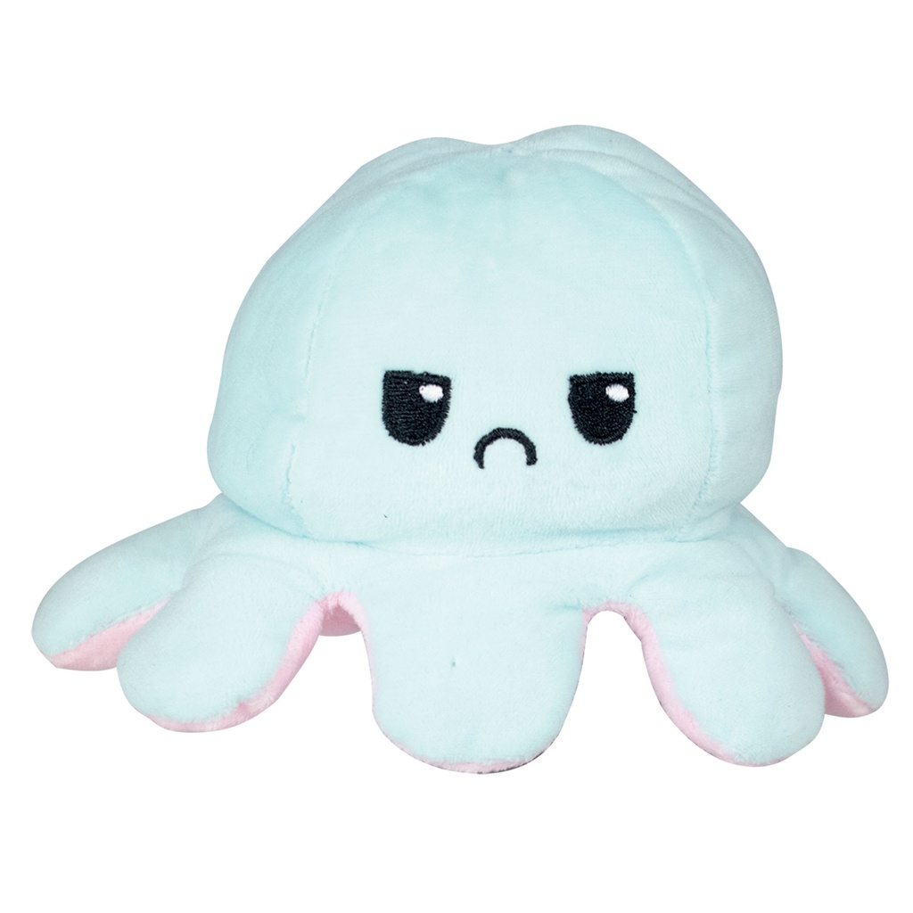 PELUCHE PIEUVRE REVERSIBLE 19CM