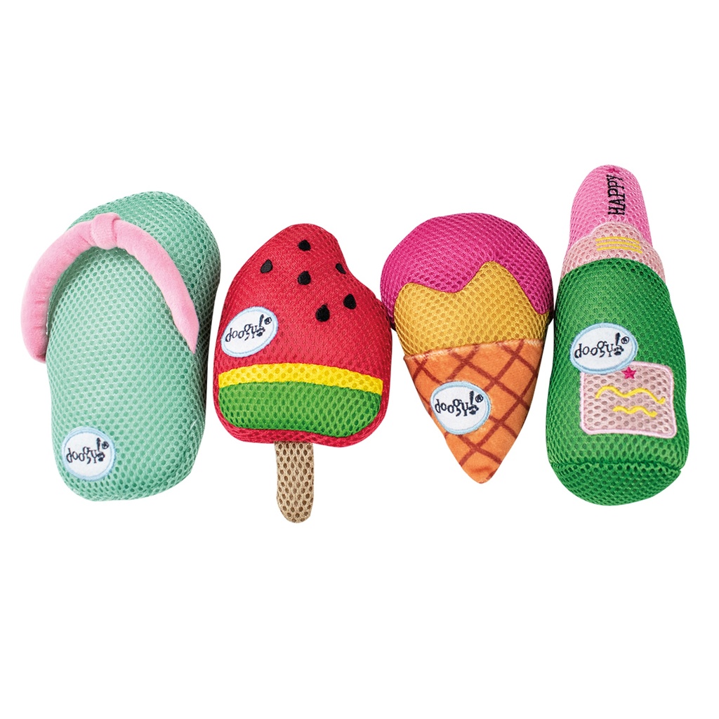 LOT DE 4 JOUETS RAFRAICHISSANTS SUMMER PARTY