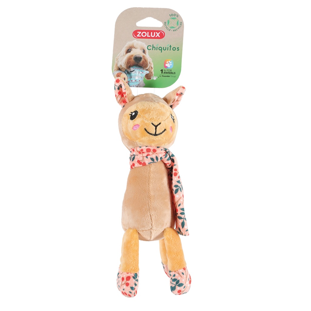 JOUET PELUCHE CHIQUITOS LAMA DEBOUT 26CM DPF/DPC 09/25