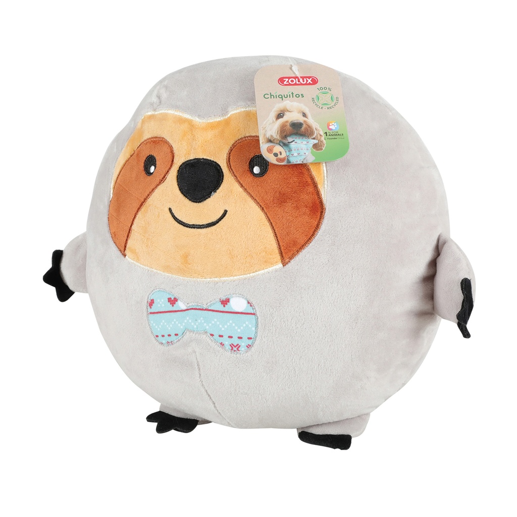 JOUET PELUCHE CHIQUITOS PARESSEUX XL BOULE 42CM