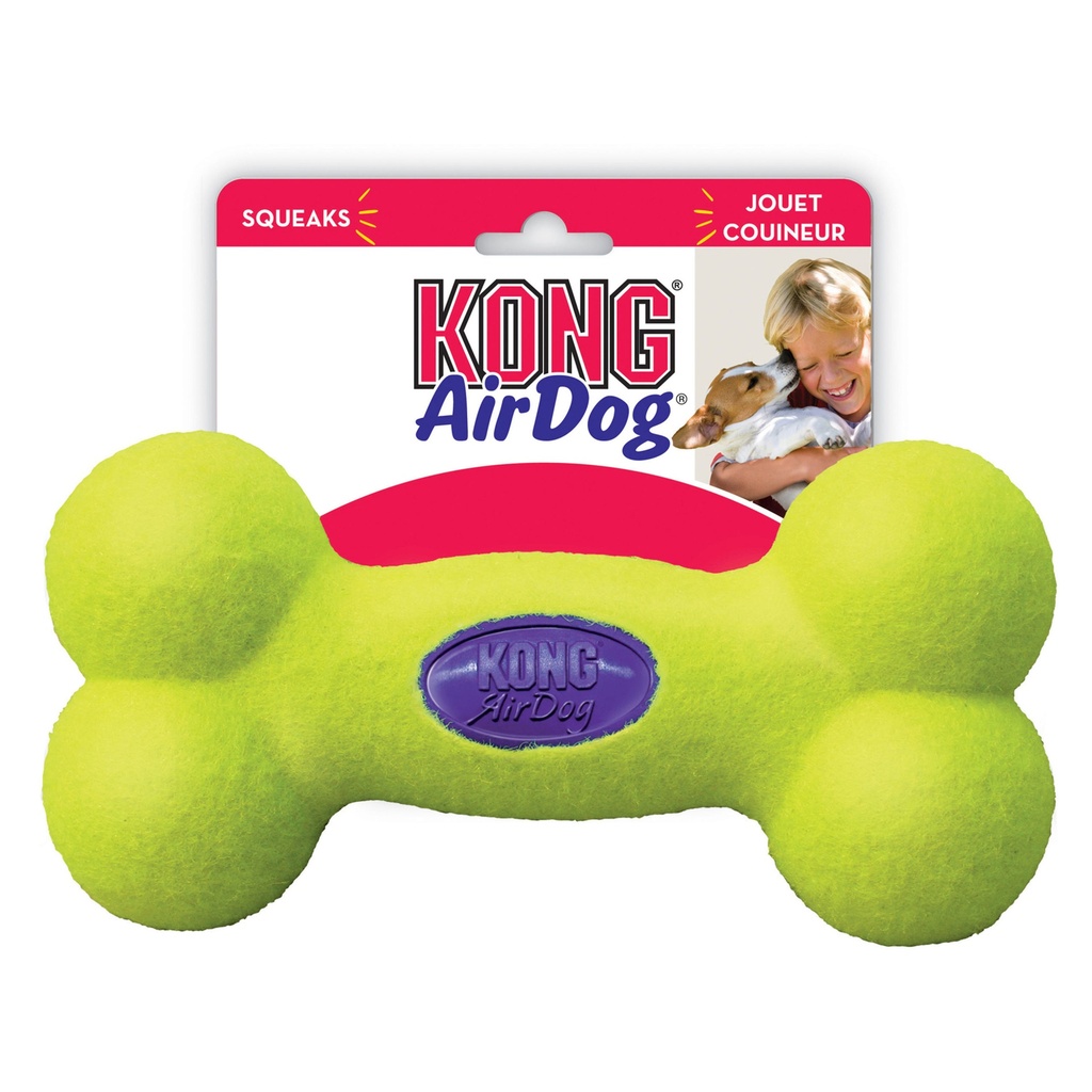 KONG AIRDOG SQUEAKER BONE SMALL 11.4CM-65G