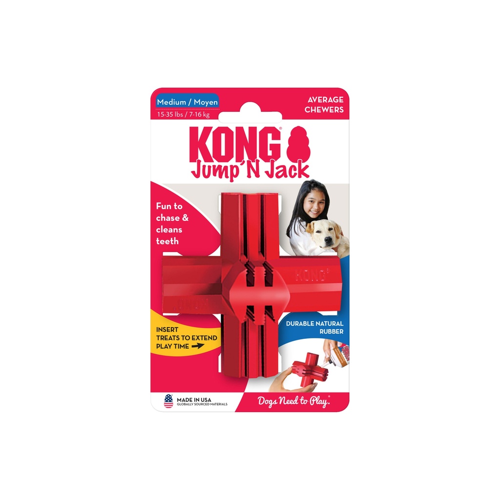 KONG JUMP'N JACK MM 154 g 9 cm