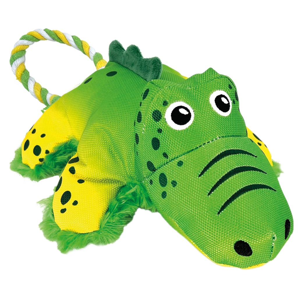 KONG COZIE TUGGZ ALLIGATOR 35CM