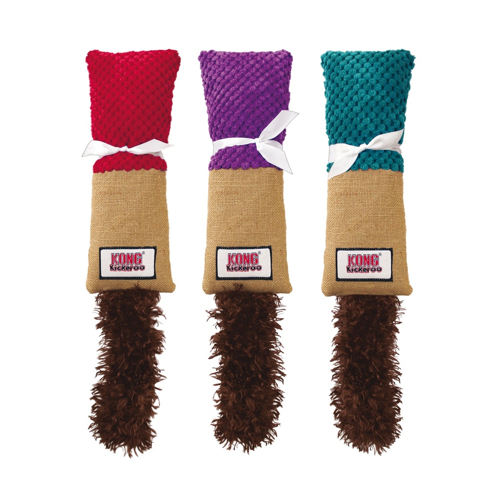KONG CAT KICKEROO CUDDLER MODELES VARIES 48CM-65G