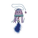 KONG TEASER JELLYFISH COULORIS VARIES MEDUSE 22CM AVEC L'ELASTIQUE 81CM