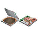 GRIFFOIR EN CARTON LOVE PIZZA 40X40X6,5 CM