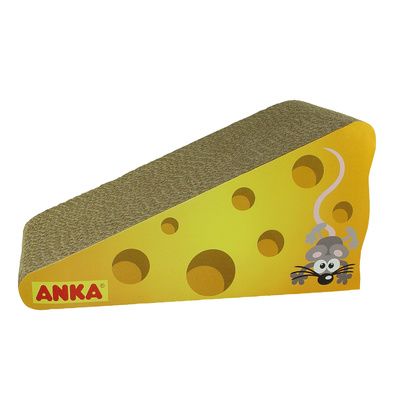 GRIFFOIR CARTON 'GRUYERE' HERBE A CHAT :30 x 16 x 15 CM