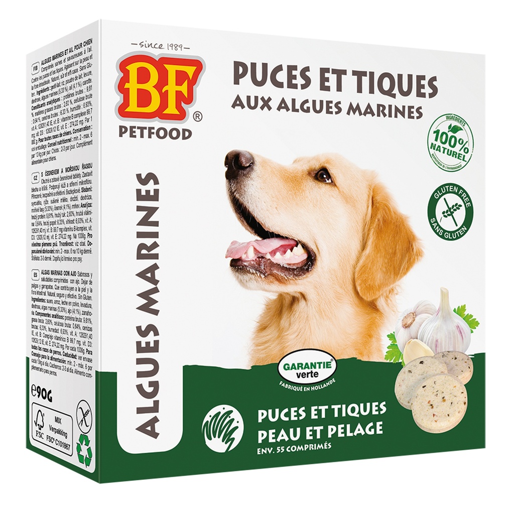 BIOFOOD FRIANDISES ANTI PUCES ALGUES 55 PCS