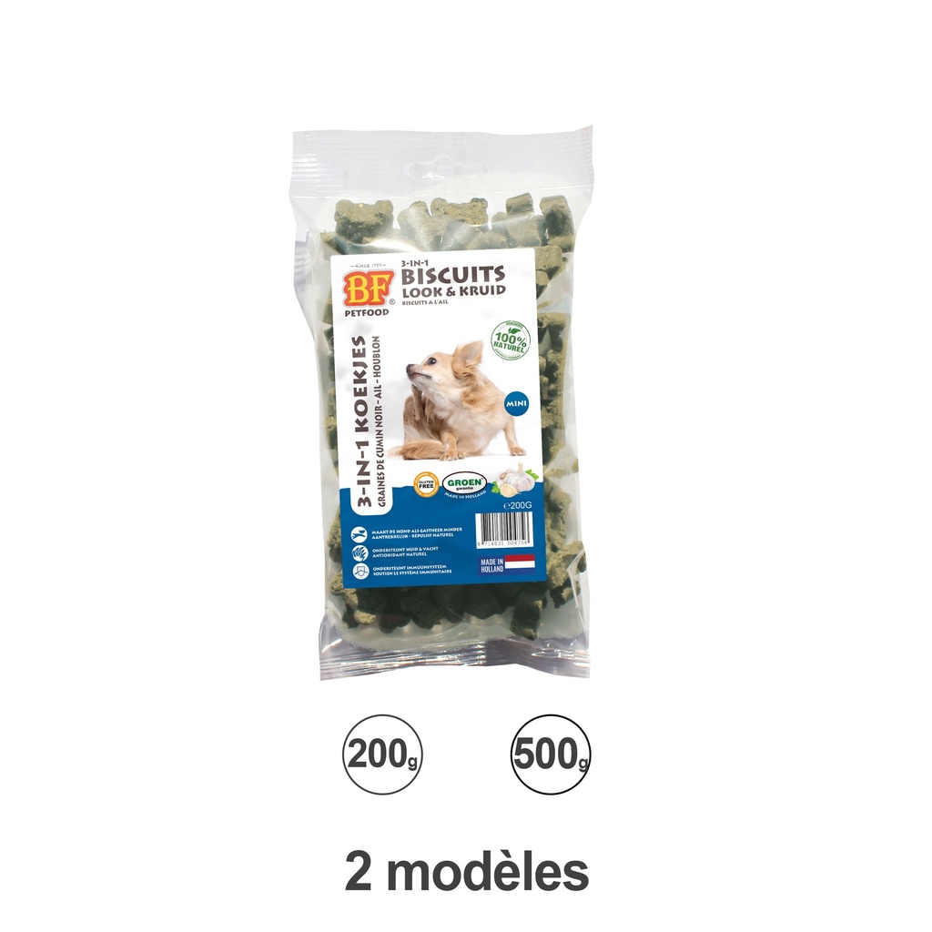 BISCUITS A L AIL PUCES ET TIQUES 200GR