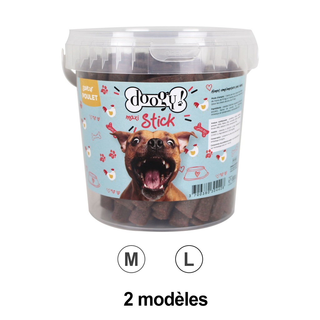 STICK POULET 9 CM BOITE 0.5 KG