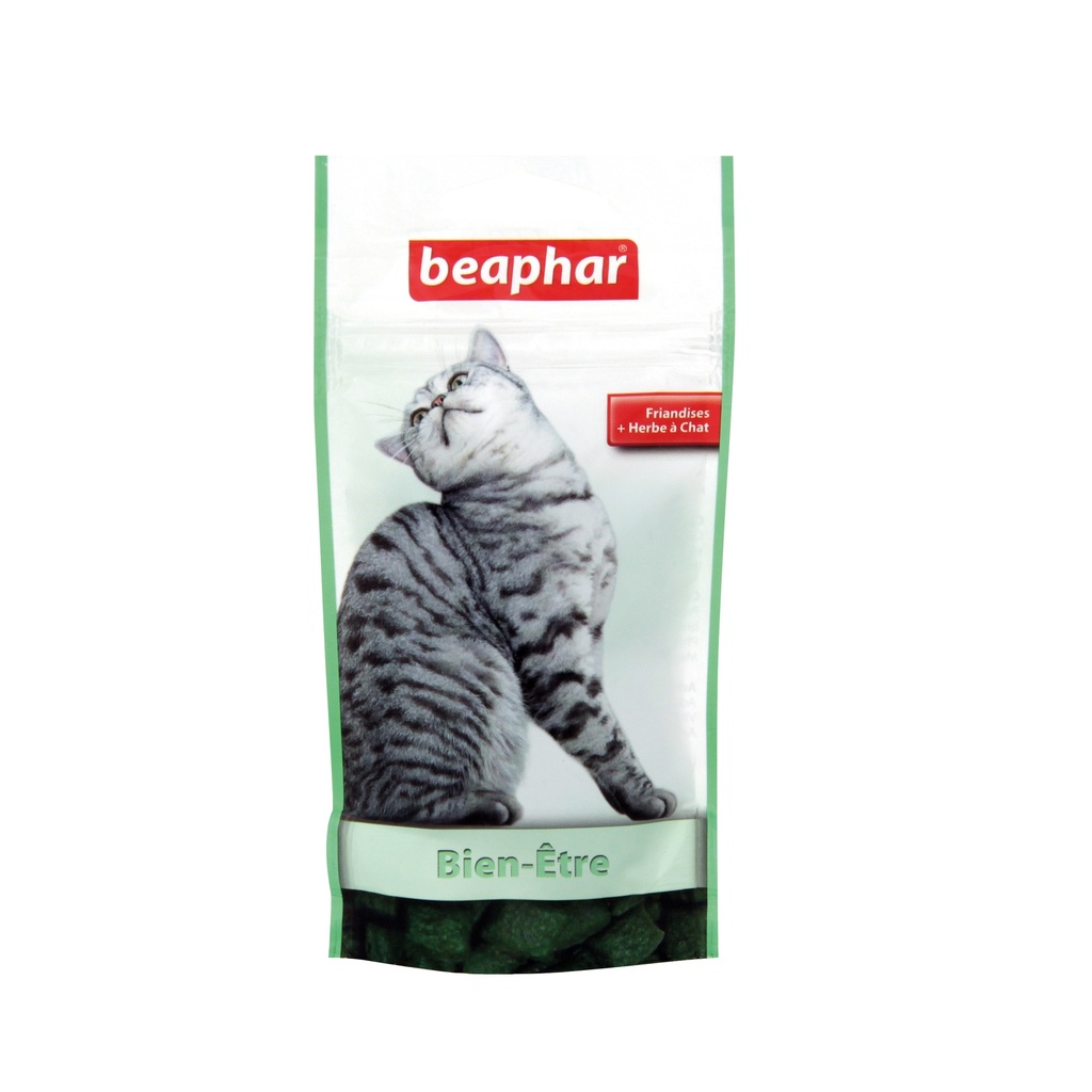 FRIANDISES CHAT BIEN ETRE A L'HERBE A CHAT 35 g