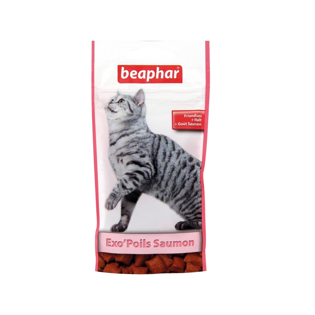 FRIANDISES CHAT EXO'POILS AU MALT GOUT SAUMON 35 g