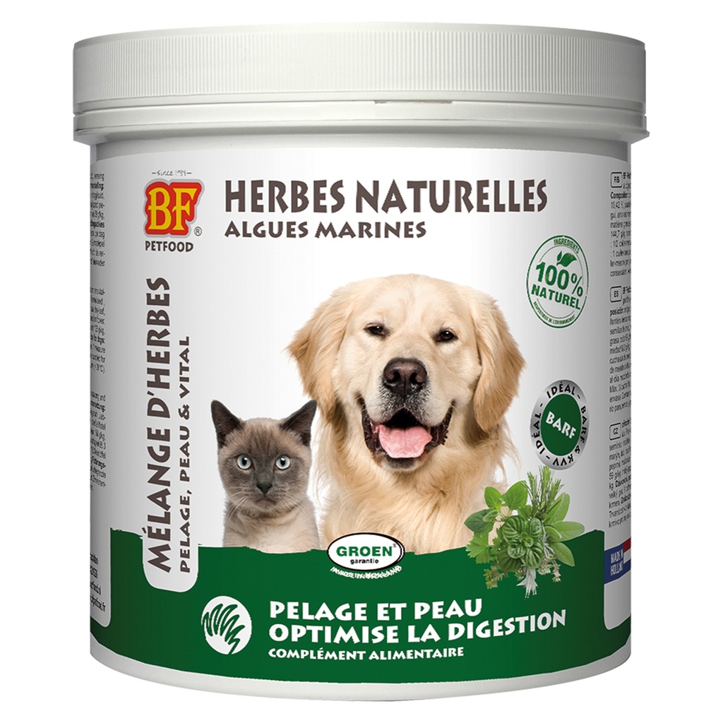 BIOFOOD HERBES NATURELLES CHIEN ET CHAT 450GR