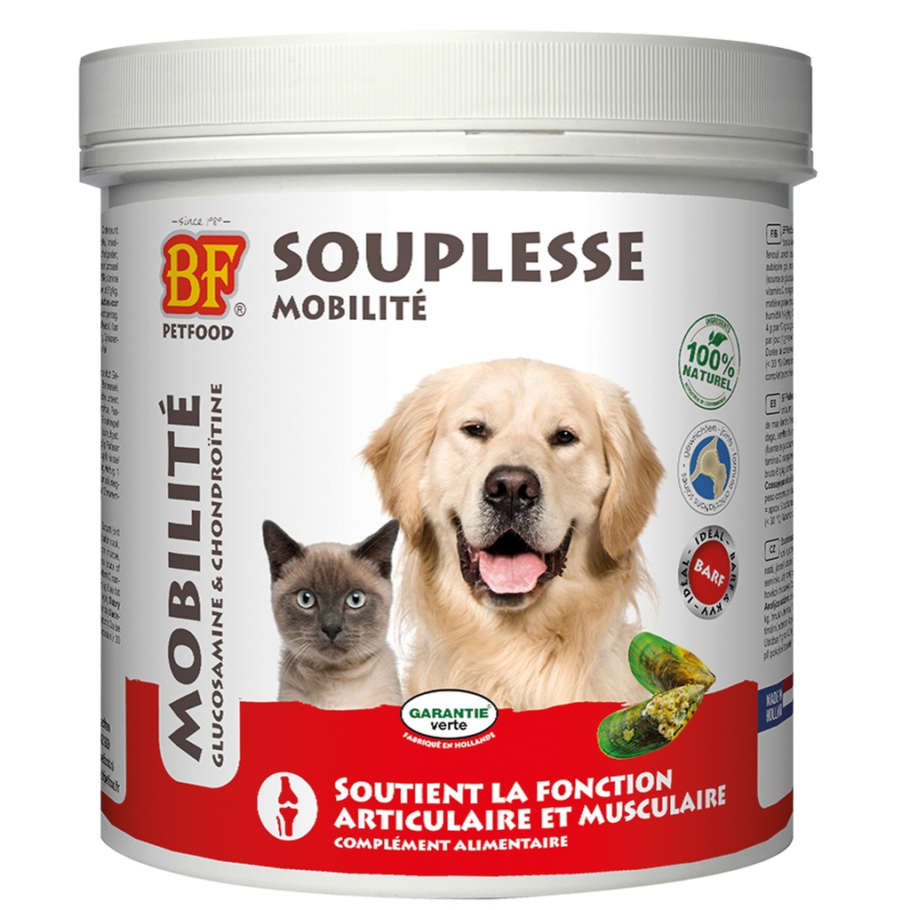 BIOFOOD HERBES SOUPLESSE CHIEN ET CHAT 450GR