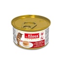 MOUSSE DUO - POULET AVEC CANARD 85G LES FILOUS 12PCS